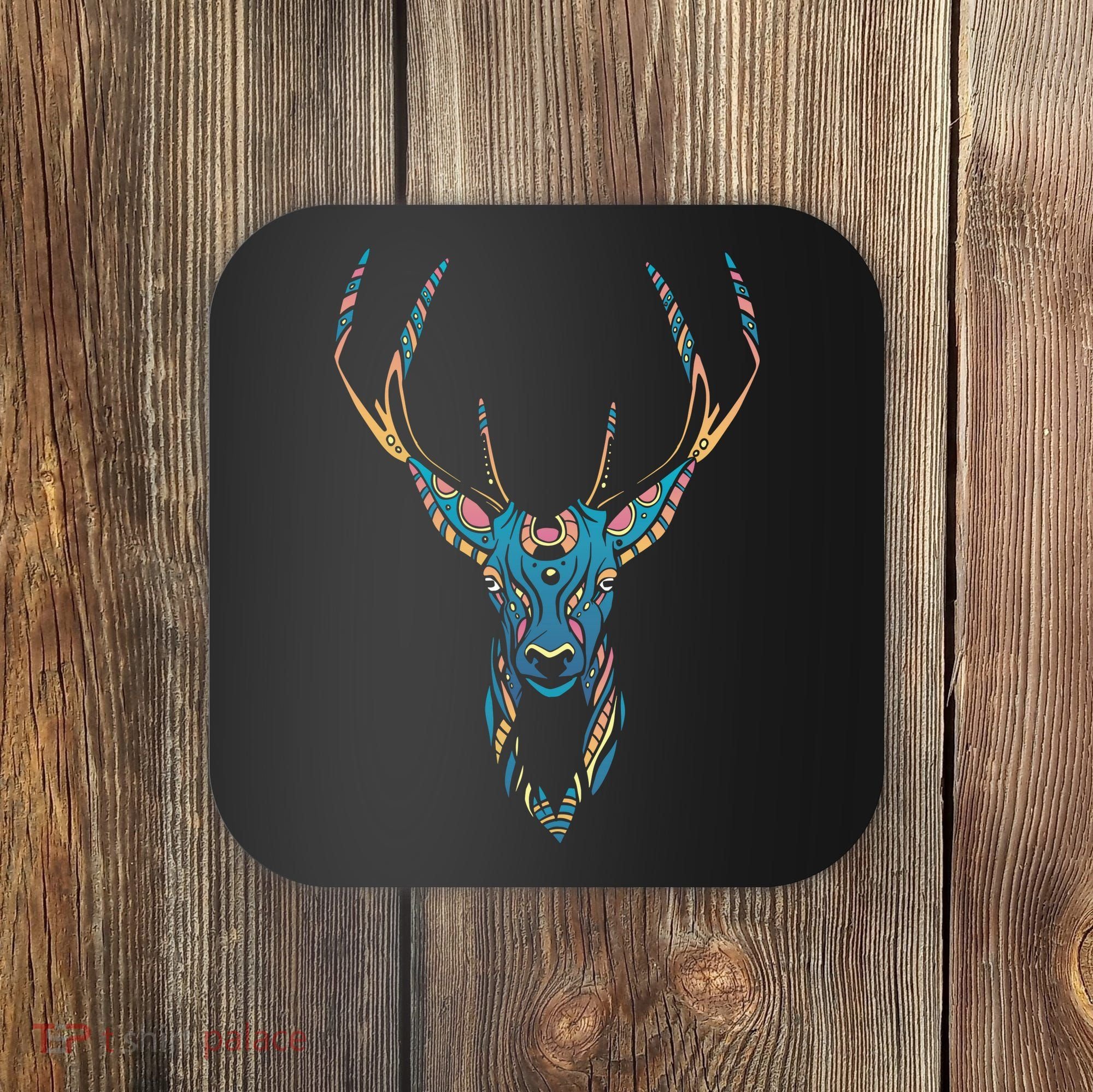 Trippy Deer Coaster