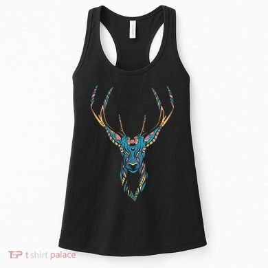Trippy Deer Women's Tank Top