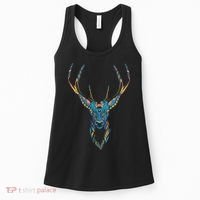 Trippy Deer Women's Tank Top thumb 0