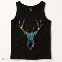 Trippy Deer Tank Top thumb 2