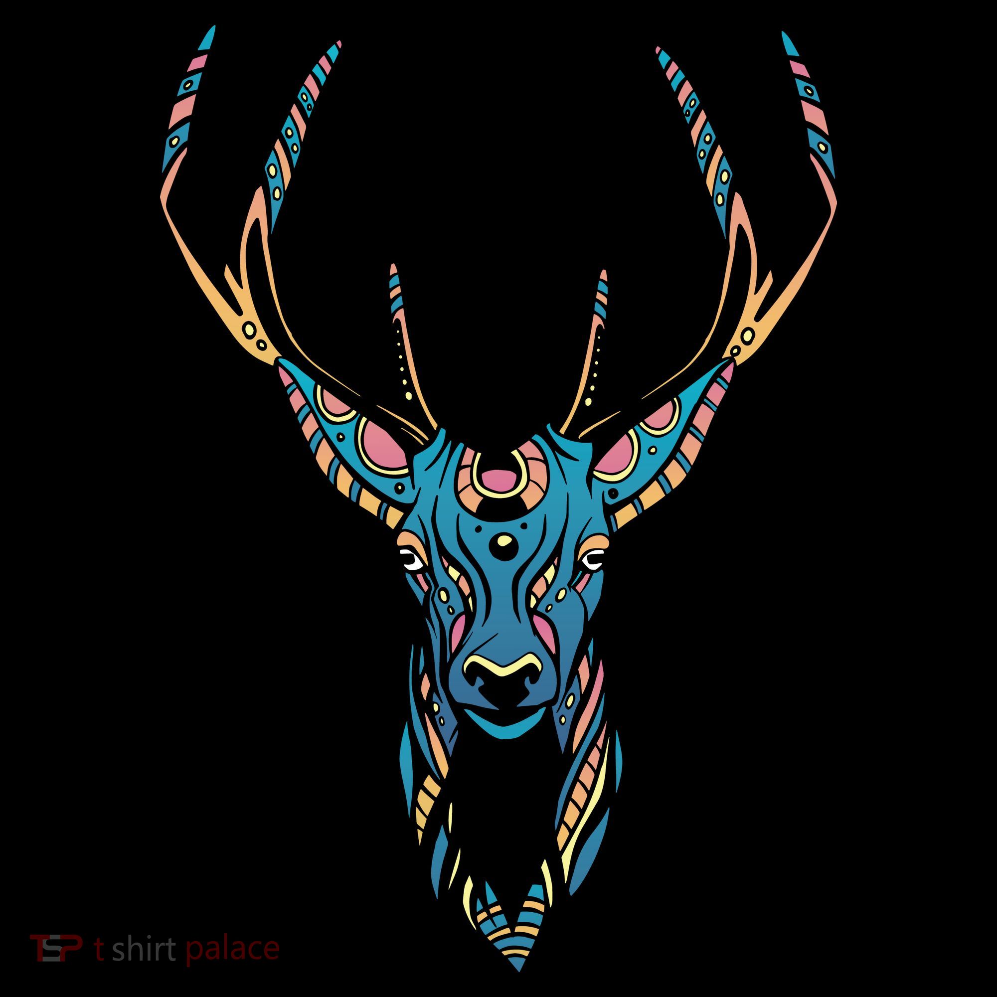 Trippy Deer Tank Top