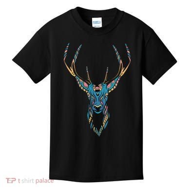 Trippy Deer Kids T-Shirt