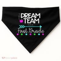 The Dream Team First Grade Teacher Team USA-Made Doggie Bandana thumb 0