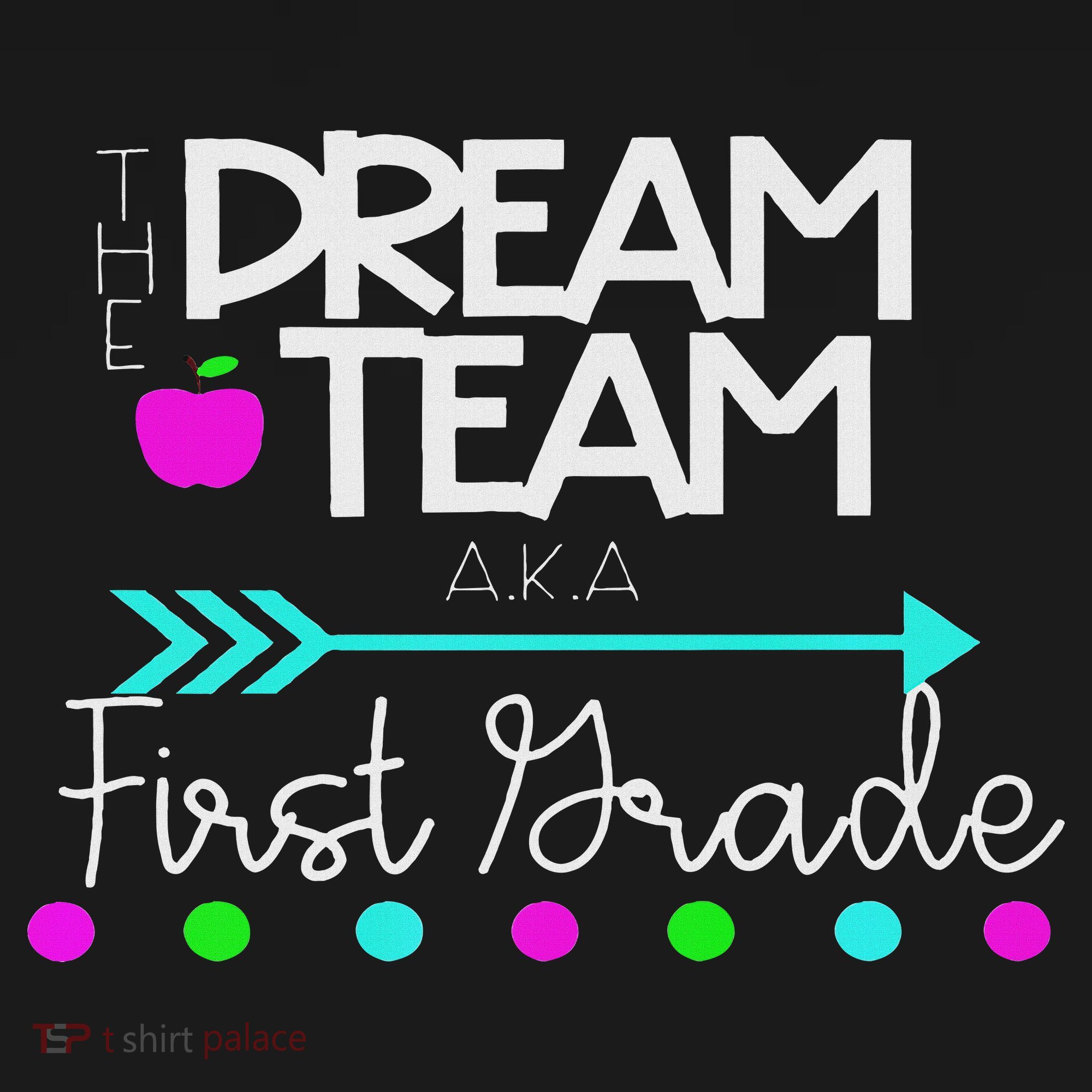 The Dream Team First Grade Teacher Team Pajama Set