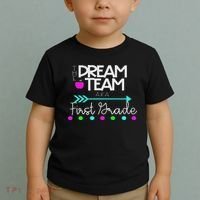 The Dream Team First Grade Teacher Team Toddler T-Shirt thumb 2