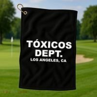 Toxicos Dept Golf Towel thumb 1