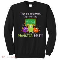 They Did The Math They Did The Monster Math Sweatshirt thumb 0