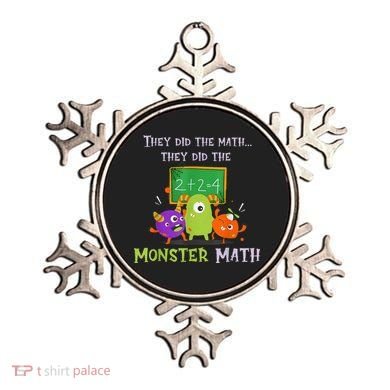 They Did The Math They Did The Monster Math Ornament