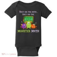 They Did The Math They Did The Monster Math Baby Bodysuit thumb 0