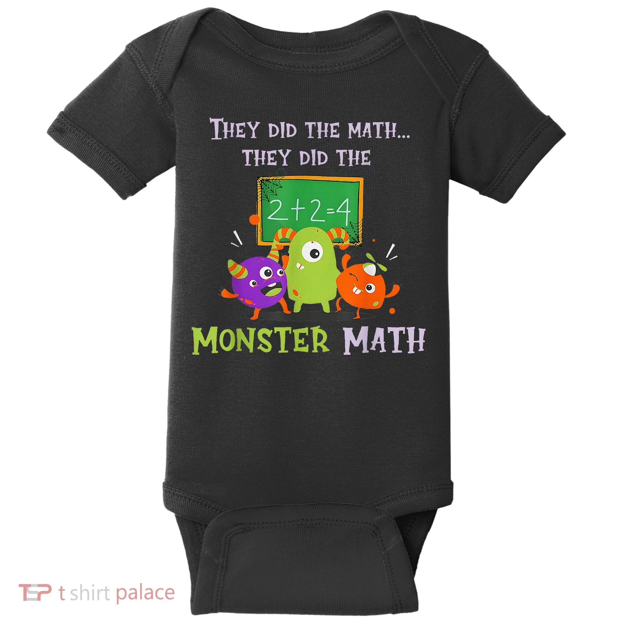 They Did The Math They Did The Monster Math Baby Bodysuit