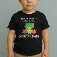 They Did The Math They Did The Monster Math Toddler T-Shirt thumb 2