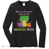 They Did The Math They Did The Monster Math Women's Long Sleeve Shirt thumb 0