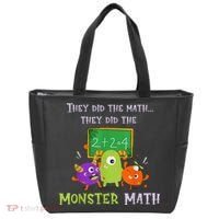 They Did The Math They Did The Monster Math Tote Bag thumb 0