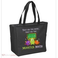 They Did The Math They Did The Monster Math Tote Bag thumb 2