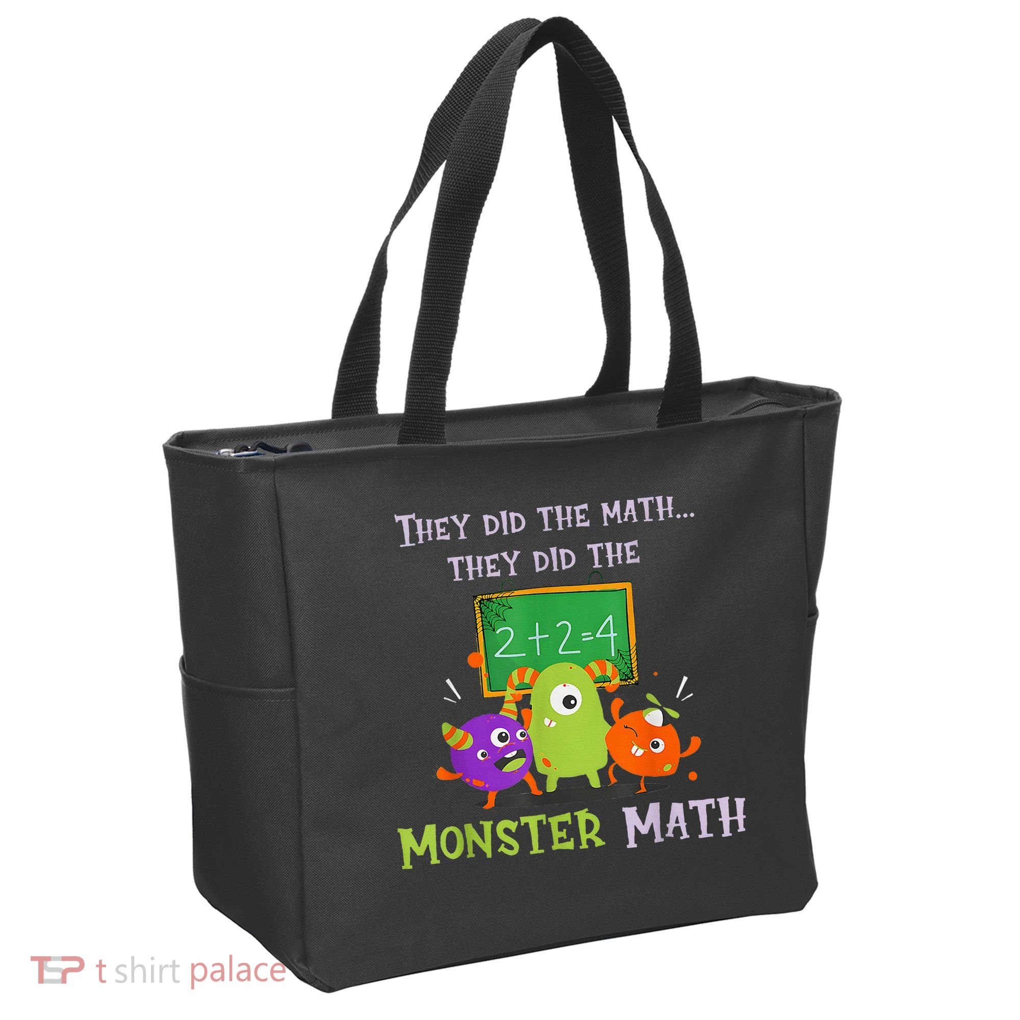 They Did The Math They Did The Monster Math Tote Bag