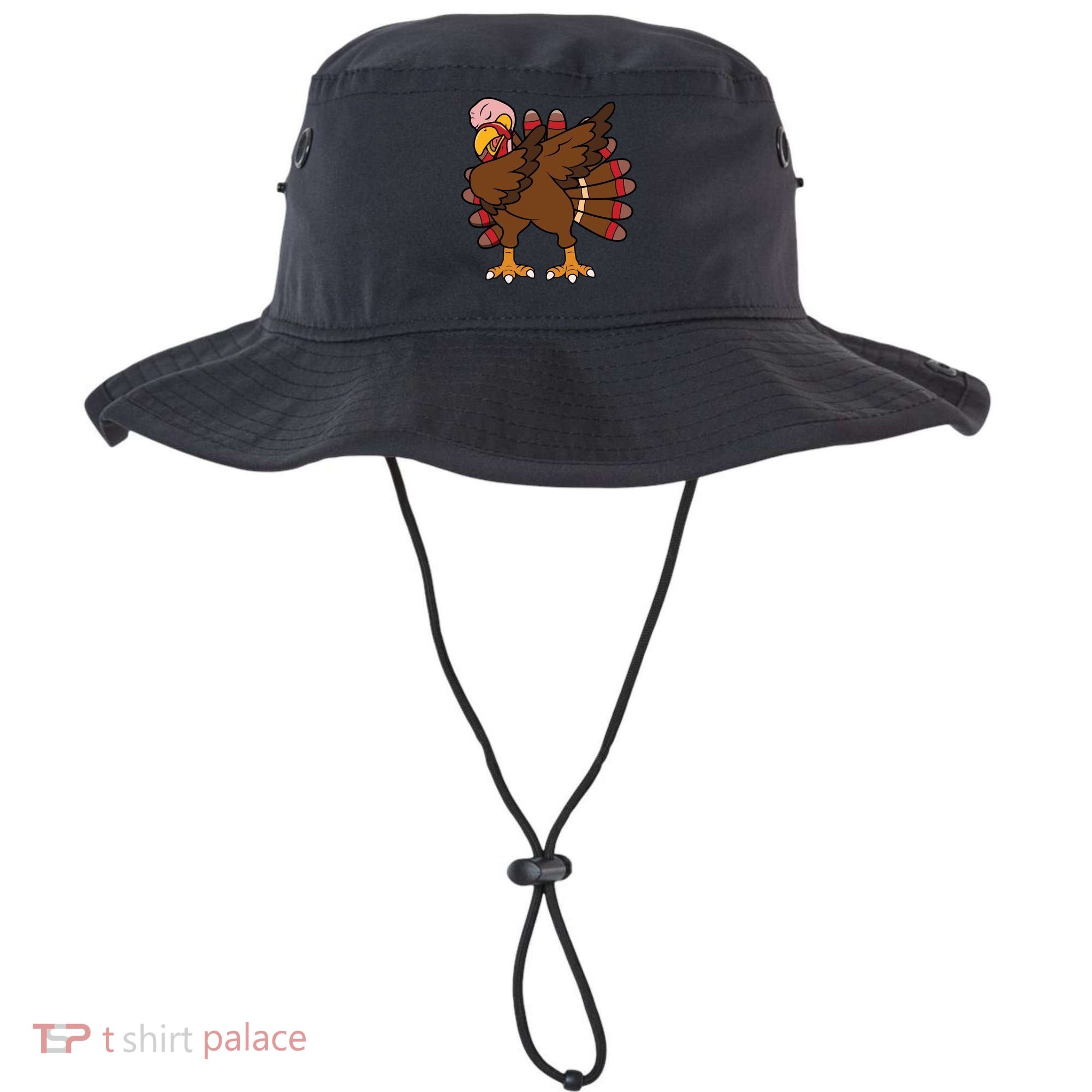 Turkey Dab Thanksgiving Funny Bucket Hat