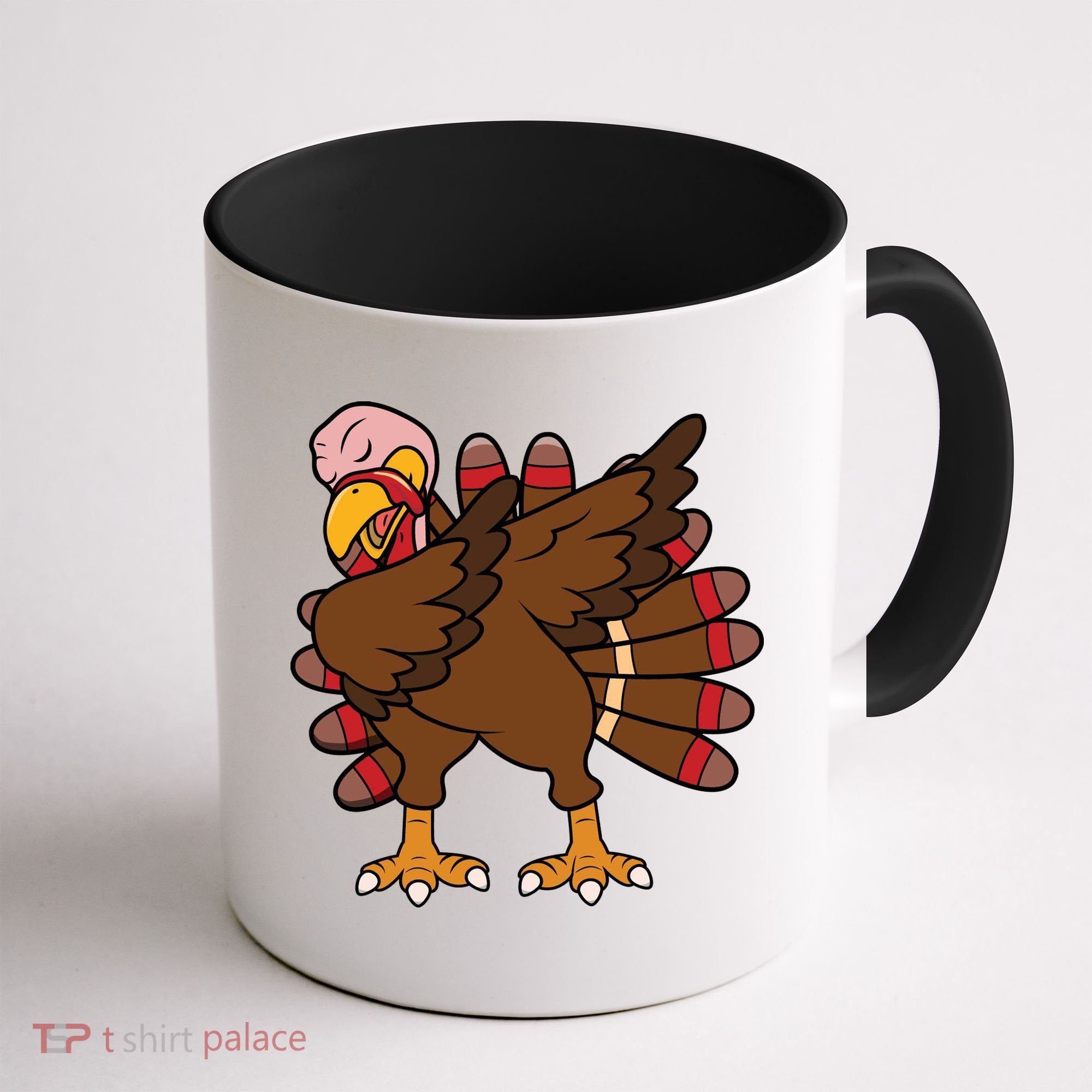 Turkey Dab Thanksgiving Funny Coffee Mug