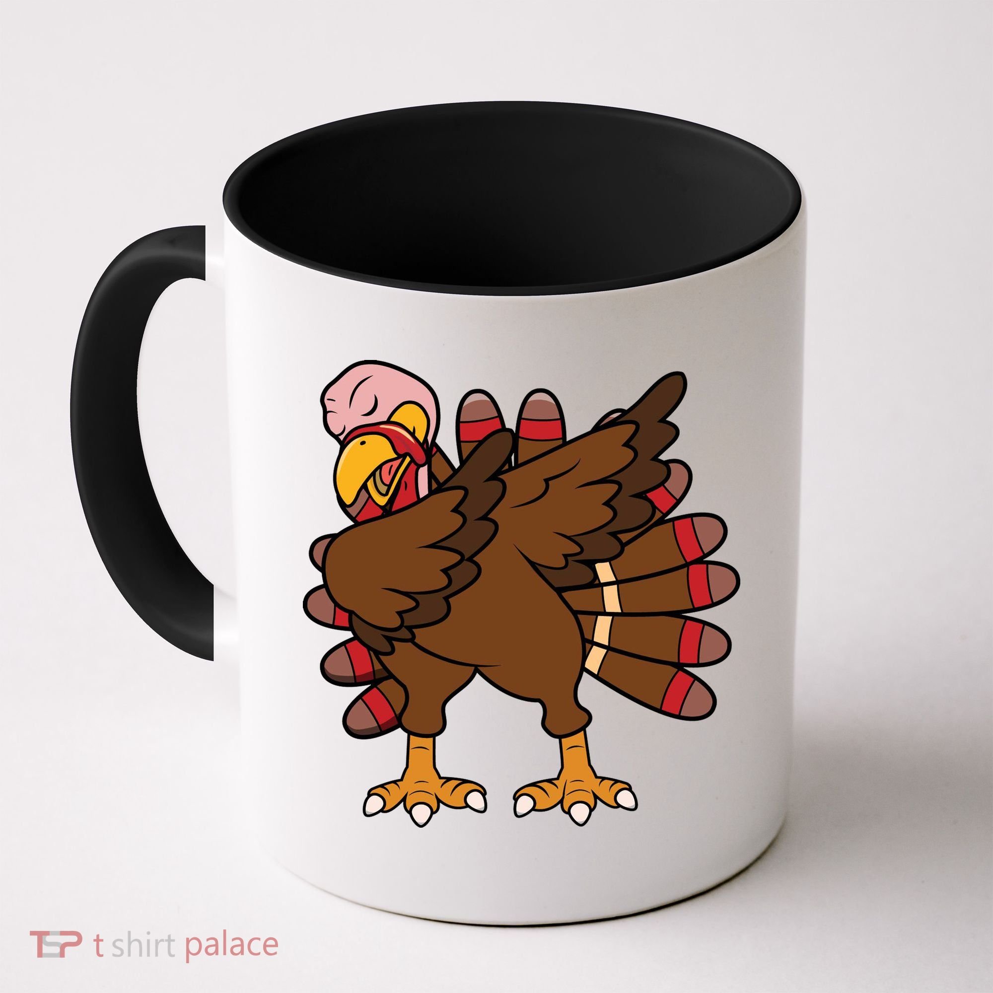 Turkey Dab Thanksgiving Funny Coffee Mug