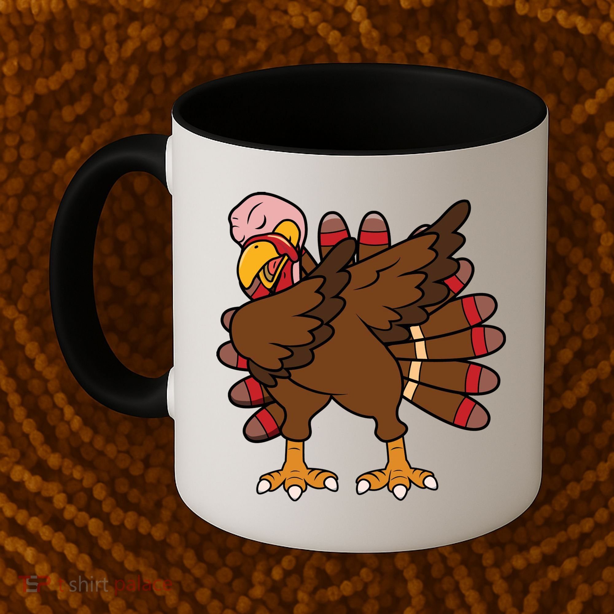 Turkey Dab Thanksgiving Funny Coffee Mug