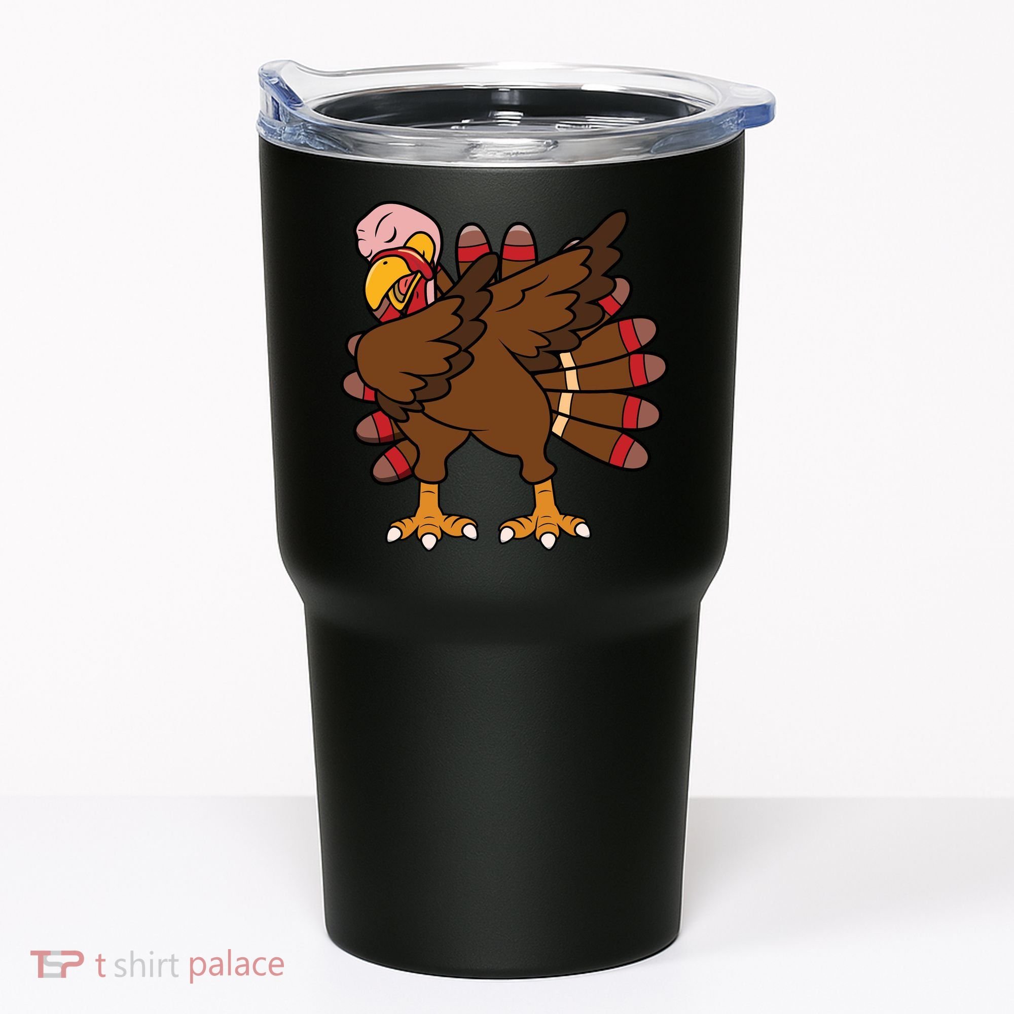 Turkey Dab Thanksgiving Funny Tumbler