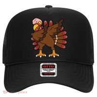 Turkey Dab Thanksgiving Funny Hat thumb 0