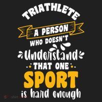 Triathlete Definition Triathlon Dads Triathletes Triathlon Gift Women's Sweatshirt thumb 2