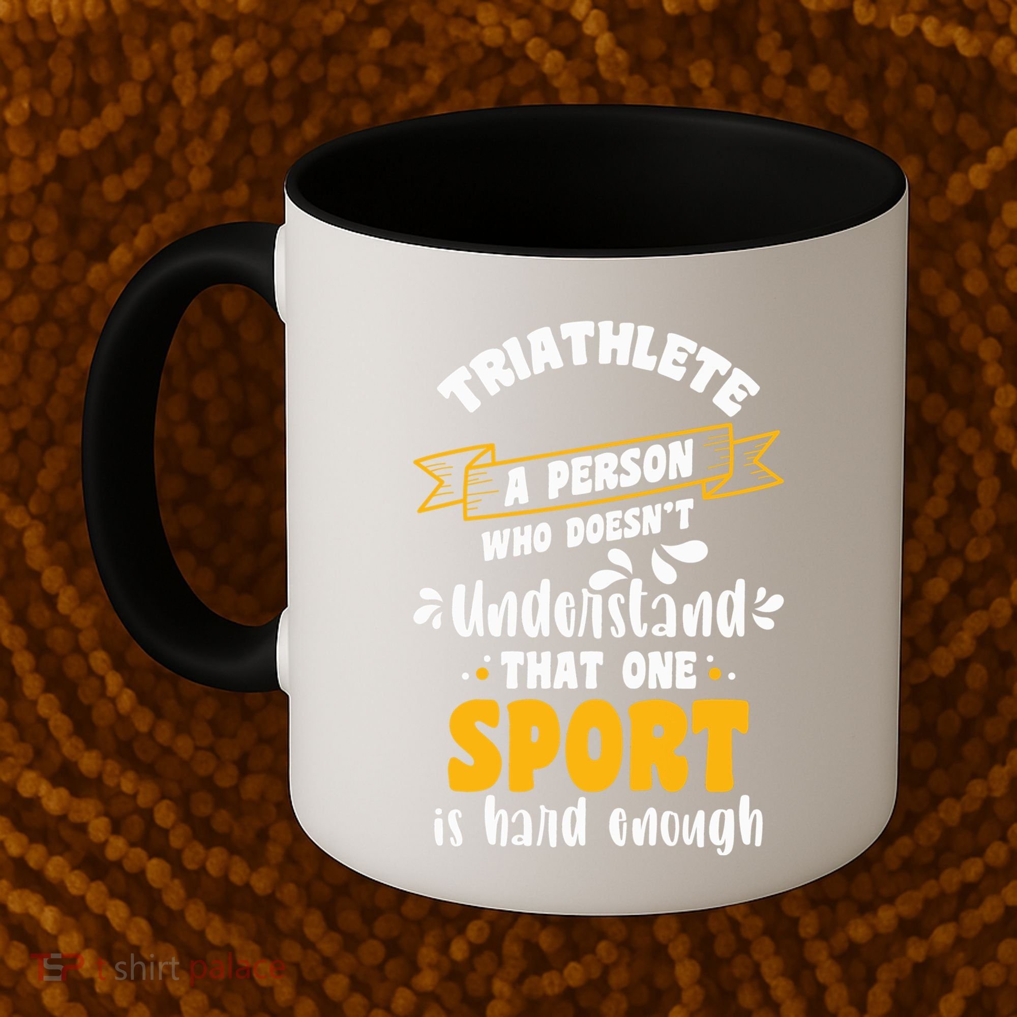 Triathlete Definition Triathlon Dads Triathletes Triathlon Gift Coffee Mug