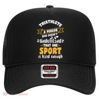Triathlete Definition Triathlon Dads Triathletes Triathlon Gift Hat thumb 0