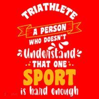 Triathlete Definition Triathlon Dads Triathletes Triathlon Gift Santa Hat thumb 1