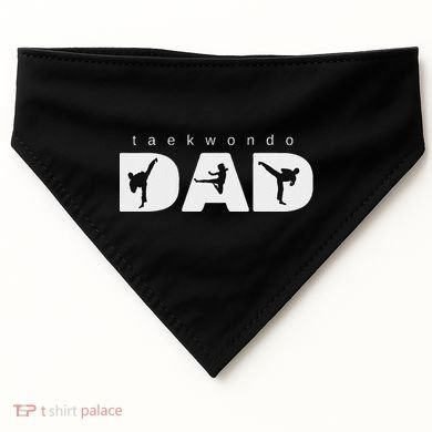 Taekwondo Dad USA-Made Doggie Bandana
