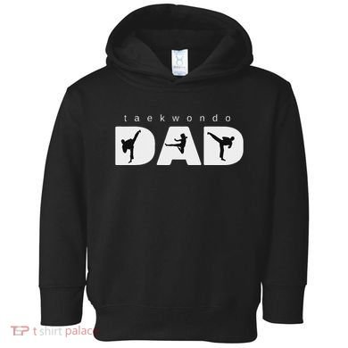 Taekwondo Dad Toddler Hoodie