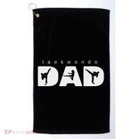 Taekwondo Dad Golf Towel thumb 0