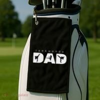 Taekwondo Dad Golf Towel thumb 2