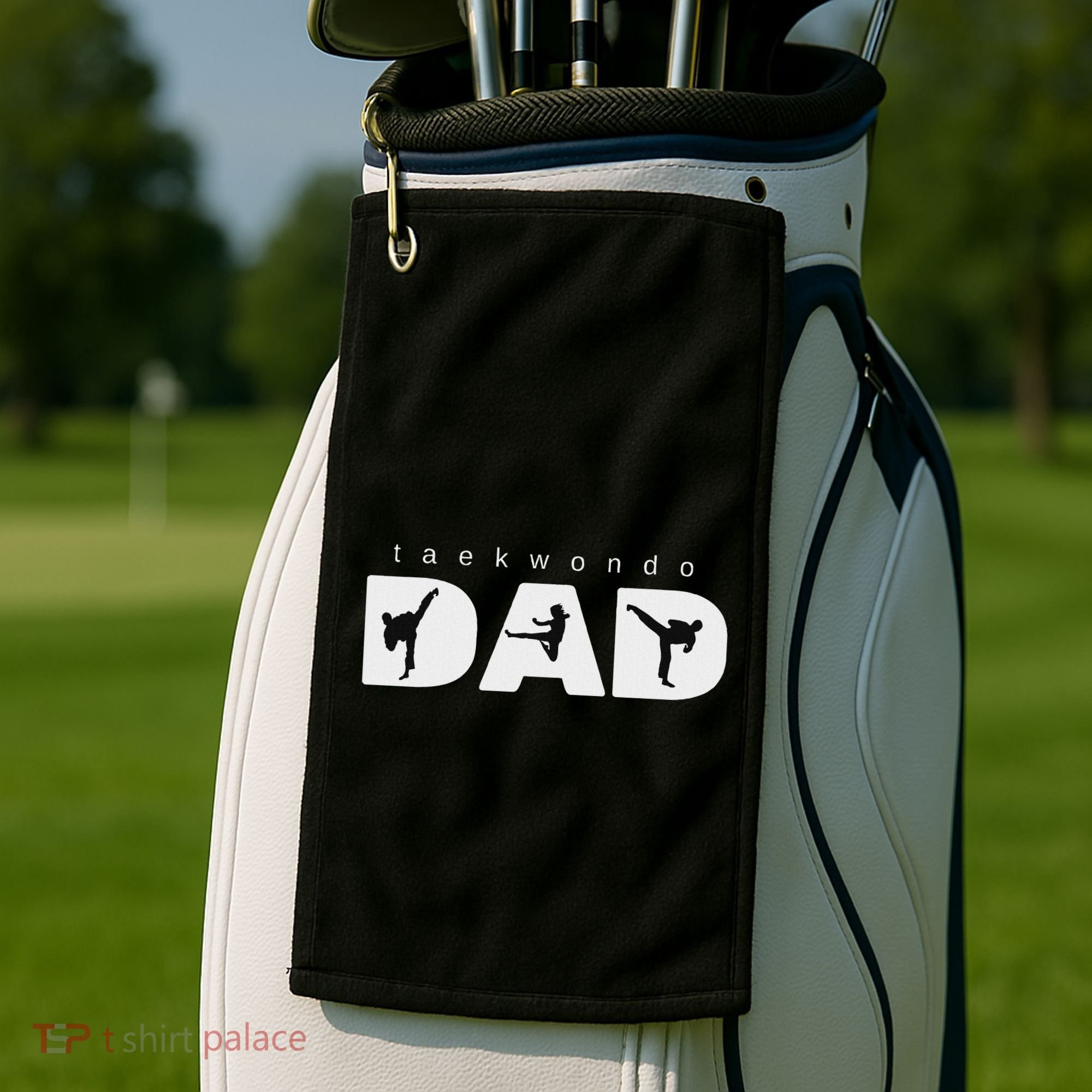 Taekwondo Dad Golf Towel