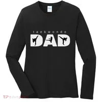 Taekwondo Dad Women's Long Sleeve Shirt thumb 0