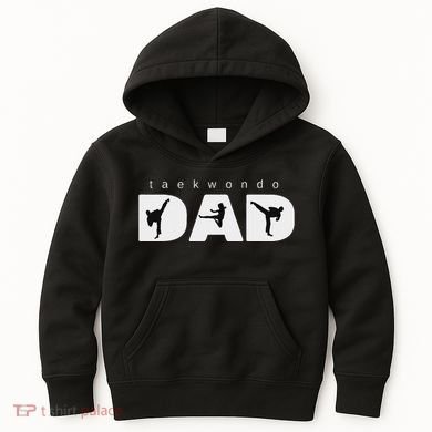 Taekwondo Dad Kids Hoodie