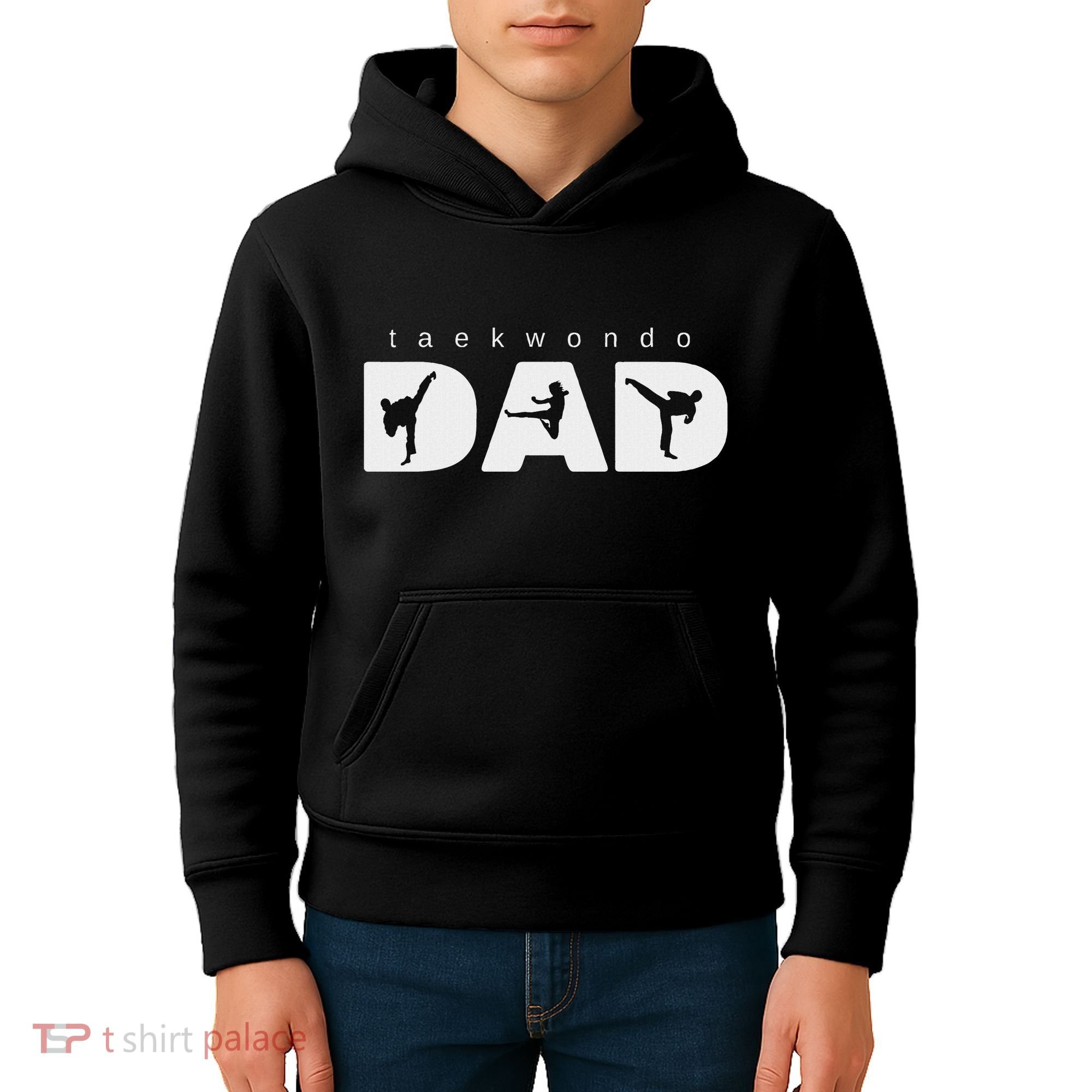 Taekwondo Dad Kids Hoodie