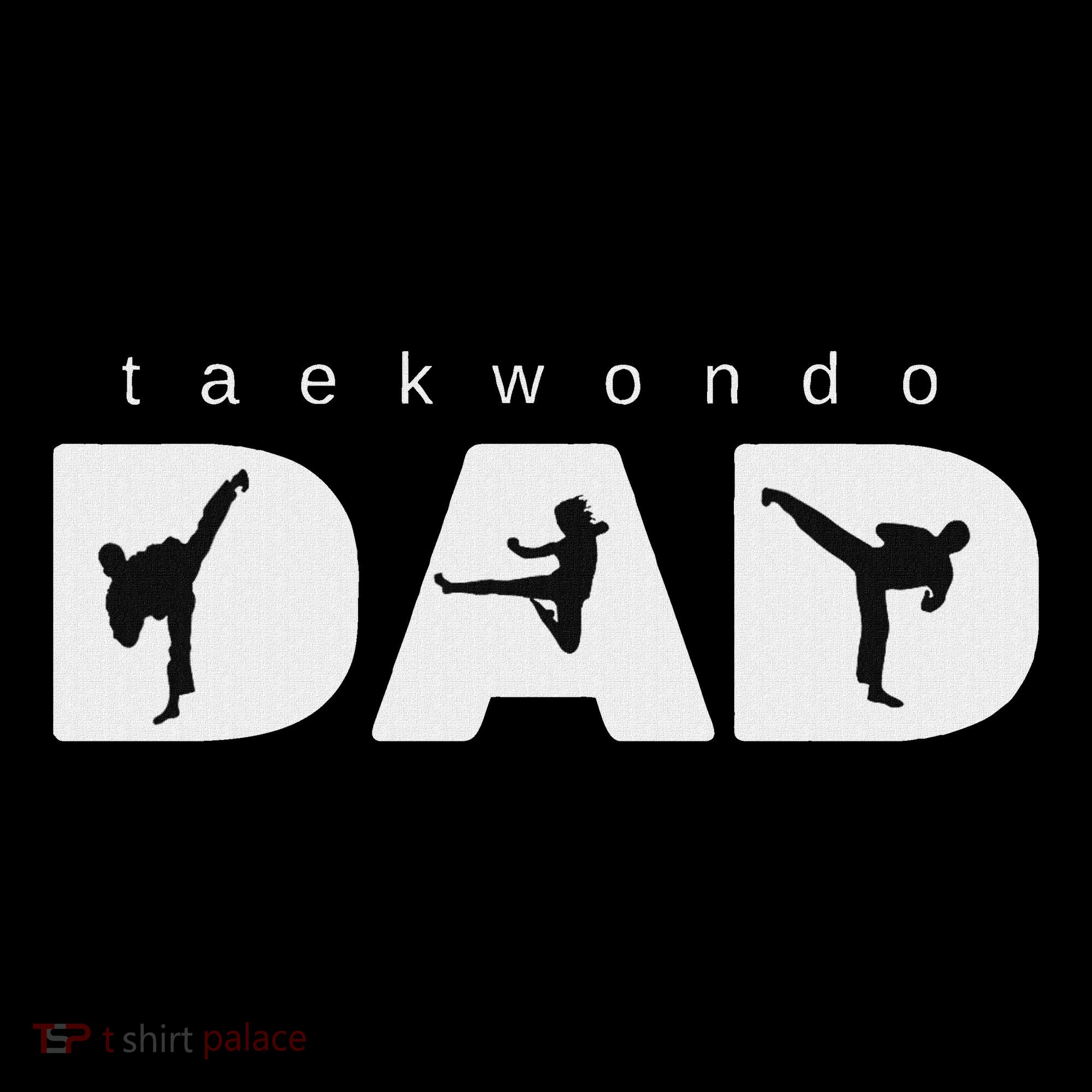 Taekwondo Dad Kids Long Sleeve Shirt
