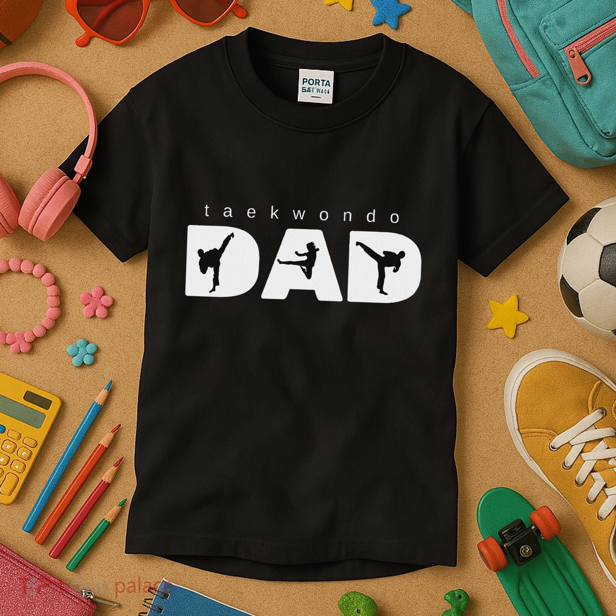 Taekwondo Dad Kids T-Shirt