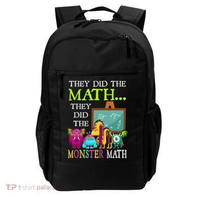 They Did The Math They Did The Monster Math Backpack