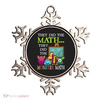 They Did The Math They Did The Monster Math Ornament
