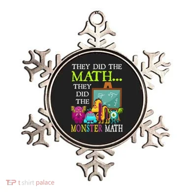 They Did The Math They Did The Monster Math Ornament