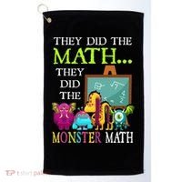 They Did The Math They Did The Monster Math Golf Towel thumb 0