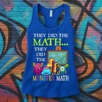 They Did The Math They Did The Monster Math Women's Tank Top thumb 3