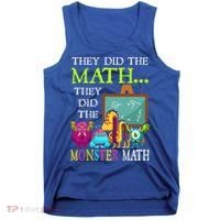 They Did The Math They Did The Monster Math Tank Top thumb 0