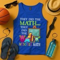 They Did The Math They Did The Monster Math Tank Top thumb 4