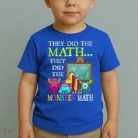 They Did The Math They Did The Monster Math Toddler T-Shirt thumb 2