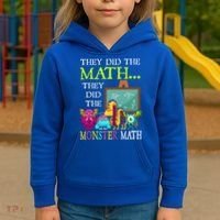 They Did The Math They Did The Monster Math Kids Hoodie thumb 3