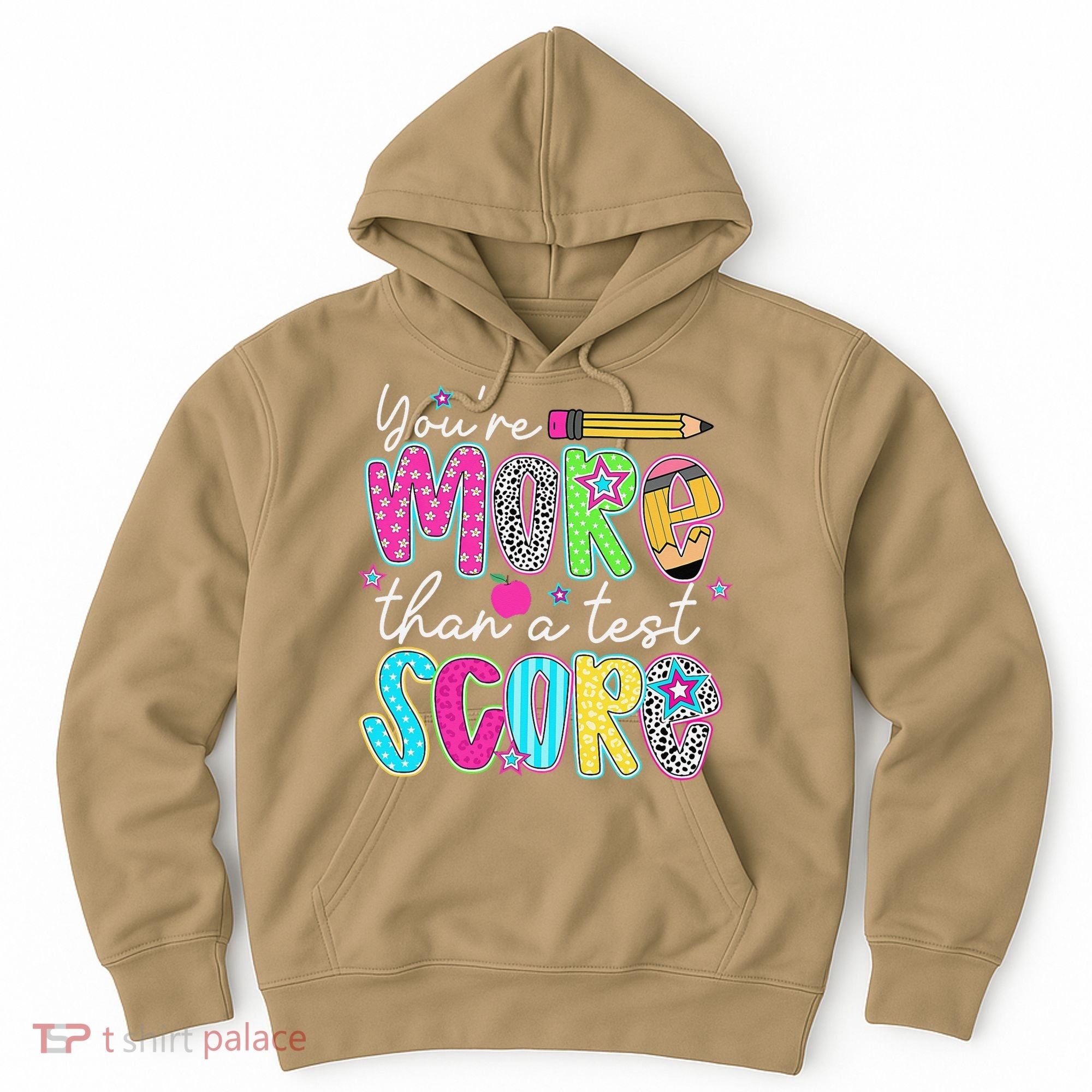 Test Day Teacher Youre More Than A Test Score Women Hoodie