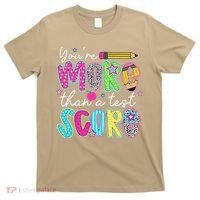 Test Day Teacher Youre More Than A Test Score Women T-Shirt thumb 0